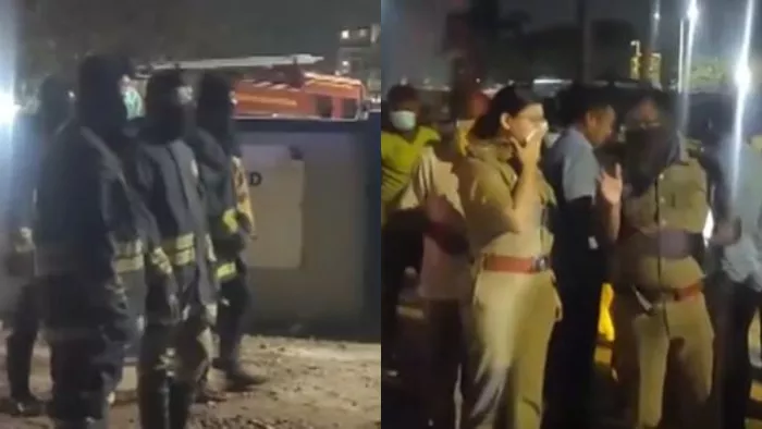 तमिलनाडु के एन्नोर में एक निजी रासायनिक कारखाने में हुआ अमोनिया गैस रिसाव (फोटो-ANI)