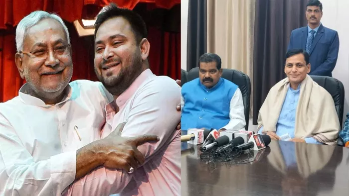 Bihar Politics विकसित भारत यात्रा को लेकर सिवान पहुंचे केंद्रीय गृह राज्यमंत्री नित्यानंद राय।