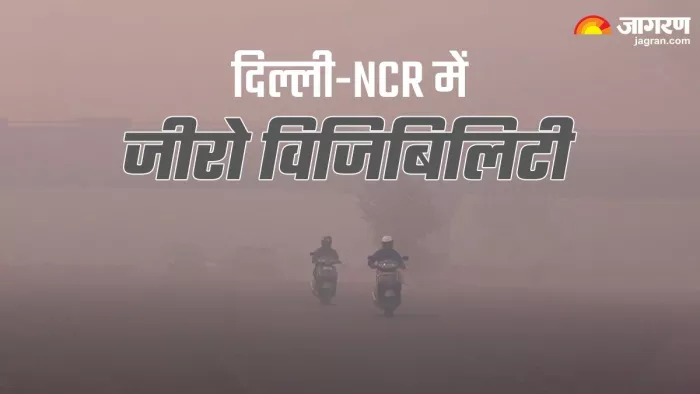 Weather Update Today: घने कोहरे की कैद में दिल्ली-NCR, येलो अलर्ट जारी