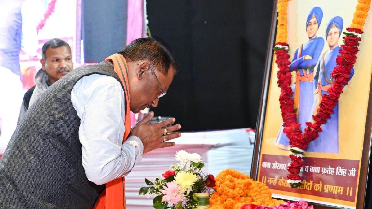 the story of the immortal sacrifice of guru govind singh brave sahibzadas will be included in the school curriculum of chhattisgarh