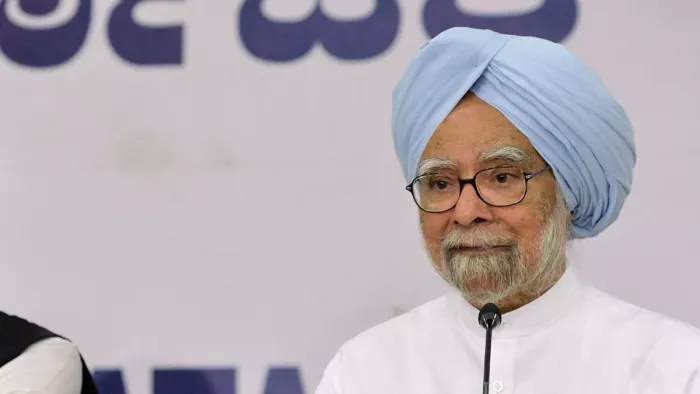 Manmohan Singh: कांग्रेस ने सरकार से मांग की कि यमुना तट पर बनाया जाए मनमोहन सिंह का स्मारक।(फोटो सोर्स: पीटीआई)