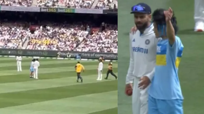 IND Vs AUS: MCG में सुरक्षाकर्मियों को चकमा देकर मैदान में कोहली से मिलने पहुंचा जबरा फैन
