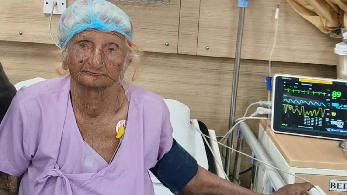 Faridabad: 107 वर्षीय महिला की हुई सफल एंजियोप्लास्टी, मिला नया जीवन
