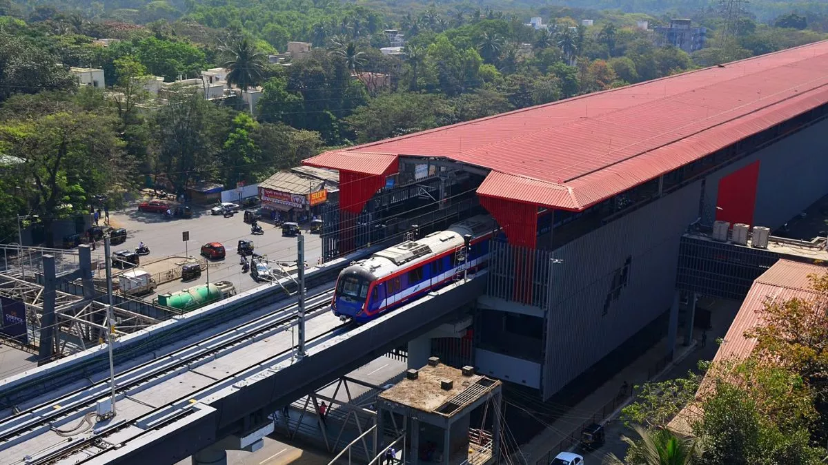 मुंबई की नई मेट्रो लाइनों में यात्रियों की संख्या 10 लाख से पार।