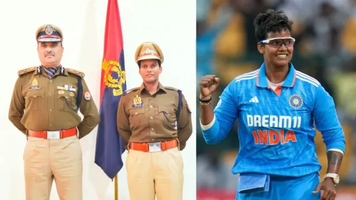 दीप्ति शर्मा को मुरादाबाद में डिप्टी एसपी की वर्दी मिली। प्रदेश सरकार ने नियुक्ति पत्र सौंपा था। सौजन्य स्वजन
