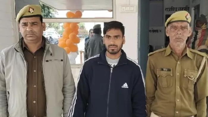 नखासा थाना पुलिस ने गिरफ्तार किया हिंसा का आरोपी। जागरण