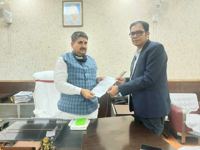 parbatta mla raised question of topo land in vidhan sabha
