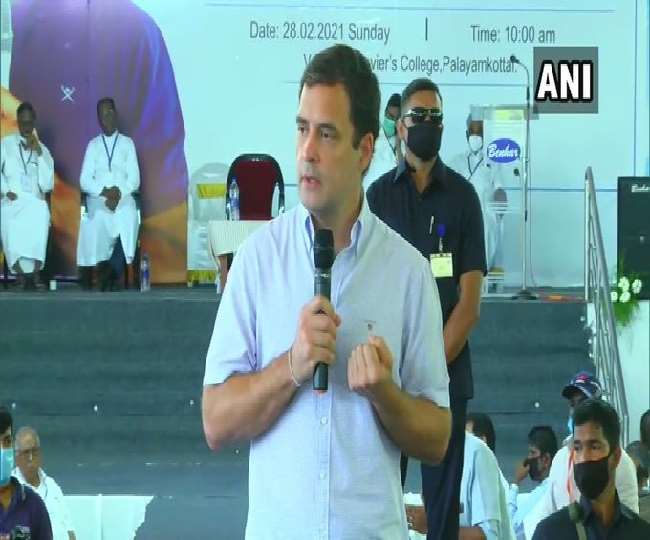 तमिलनाडु विधानसभा चुनाव: मोदी सरकार पर बरसे राहुल गांधी, नई शिक्षा नीति पर उठाए सवाल