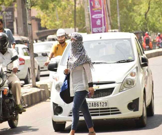 भारतीय मौसम विभाग ने जताई मौसम को लेकर संभावना। (फोटो: दैनिक जागरण)