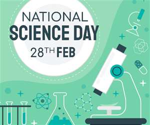 National Science Day को दर्शाती हुई तस्वीर