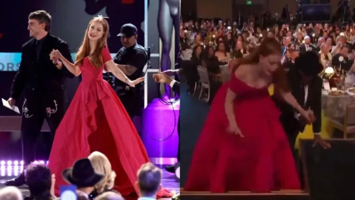 Jessica Chastain, SAG Awards 2023, Jessica Chastain Video, Jessica Chastain Award Video, Jessica Chastain Movies, Jessica Chastain Falls Awards