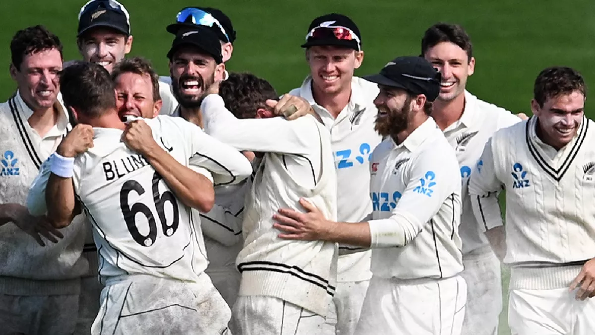 NZ vs ENG: न्‍यूजीलैंड ने रोमांच से भरे टेस्‍ट में ENG को 1 रन से हराया, मैच में हैरान करने वाले आंकड़ें बने - New Zealand beat England by 1 run in