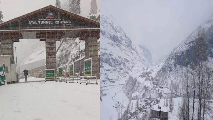 Himachal News: रोहतांग, शिंकुला व बारालाचा में हिमपात। फाइल फोटो