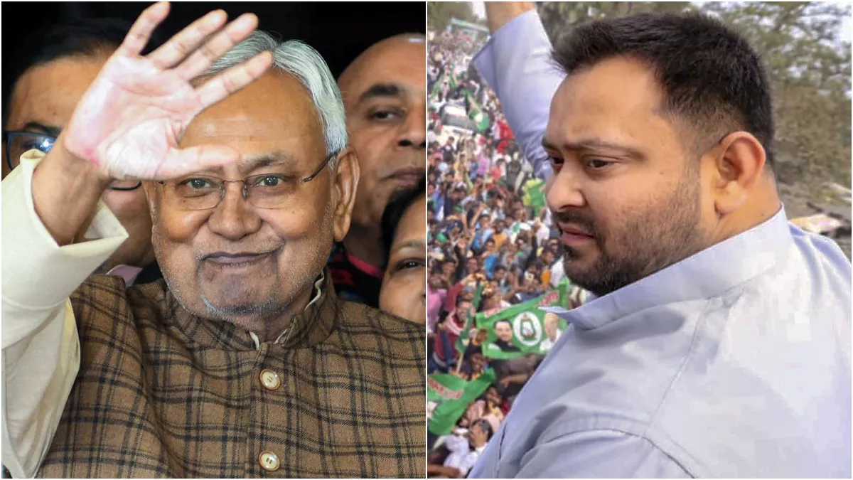 Tejashwi Yadav: अपने 'चाचा' का खेल बिगाड़ेंगे तेजस्वी! बस की छत से दे दिया बड़ा संदेश, नीतीश के लिए कह दी ये बात