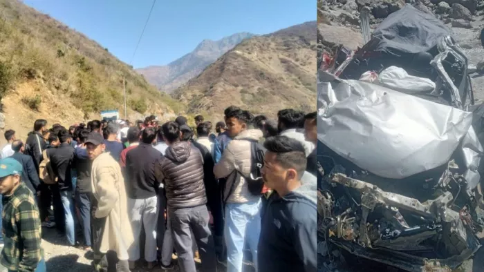 उत्तराखंड में सड़क हादसे में छह लोगों की दर्दनाक मौत