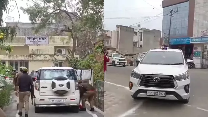 आज चौथी बार संभल पहुंचा न्यायिक आयोग।