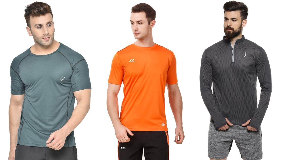 Sports T-Shirt For Men: इन टी-शर्ट के दीवाने हैं खिलाड़ी, वर्कआउट और जिम के लिए भी है परफेक्ट