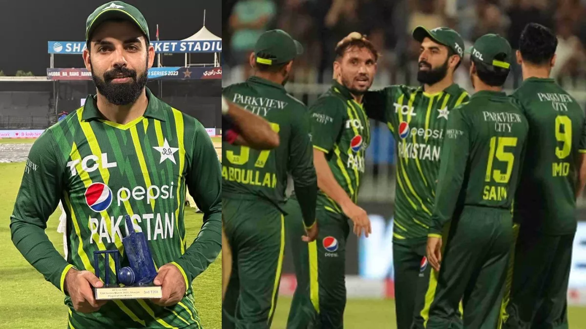 Shadab Khan ने हासिल की खास उपलब्धि, इस मामले में शाहिद अफरीदी को छोड़ा पीछे PAK vs AFG: Shadab Khan