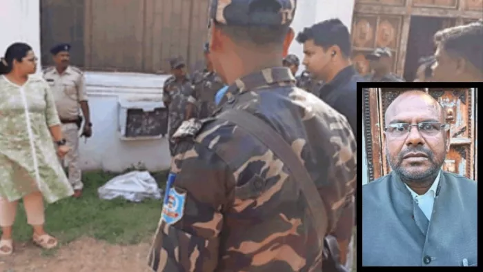 घर में घुसकर पूर्व कांग्रेस नेता राजमोहन पोलू समेत दो की हत्या।