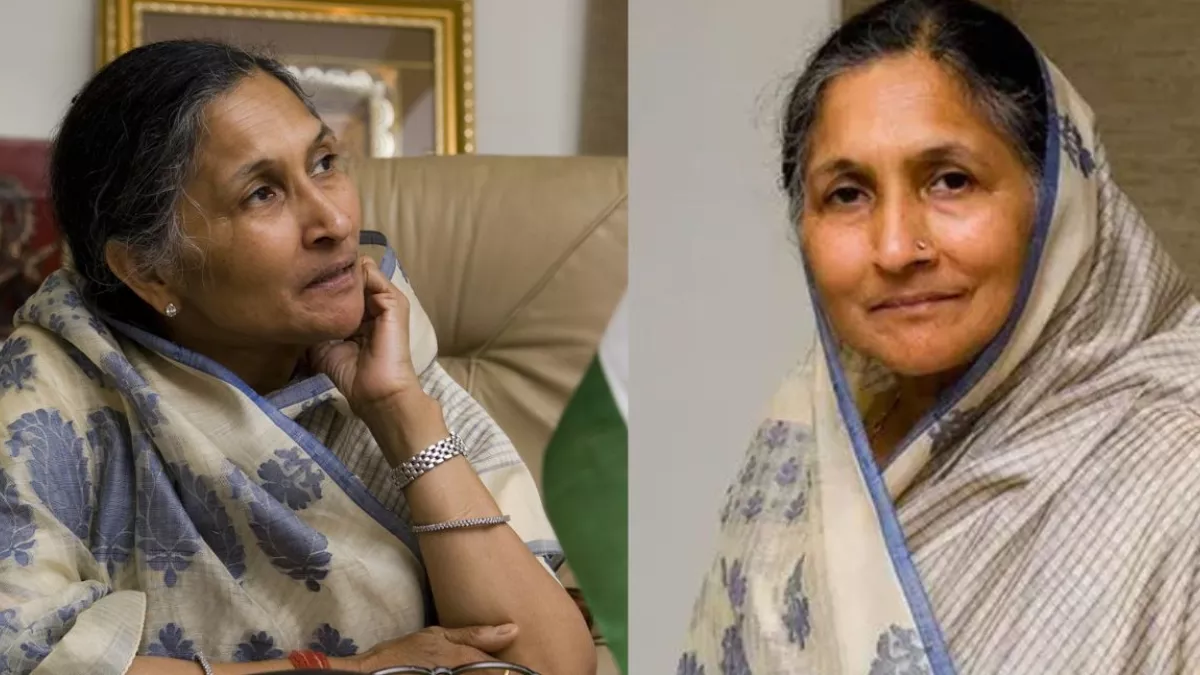 Haryana Politics: बेटे नवीन के बाद देश की सबसे अमीर महिला सावित्री जिंदल ने भी छोड़ी कांग्रेस, आज थामेंगी 'कमल'