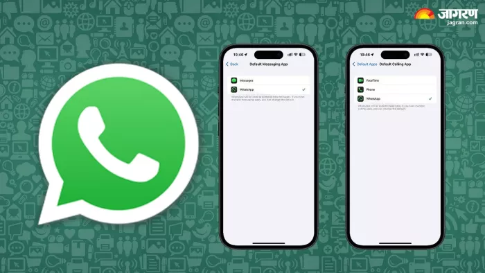 iPhone यूजर्स WhatsApp को कॉल और मैसेज के लिए अपने डिफॉल्ट ऐप के तोर पर सेट कर सकते हैं।