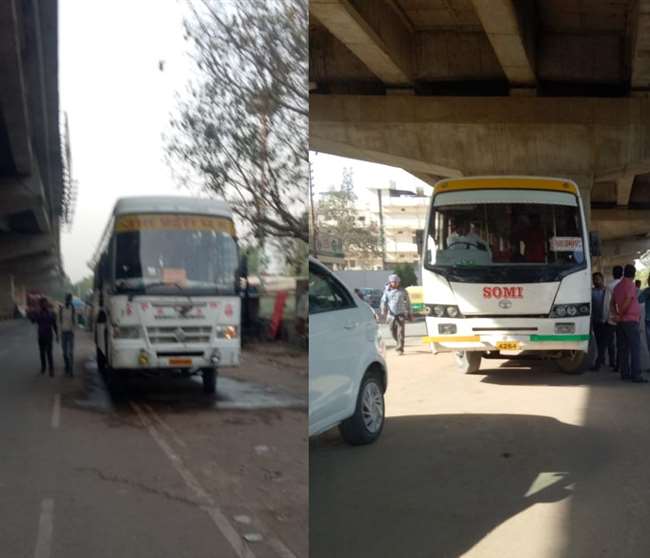 आपात स्थिति में भी डग्गामार बसों का संचालन कैंट स्टेशन के आसपास इलाकों में धड़ल्ले से हो रहा है।