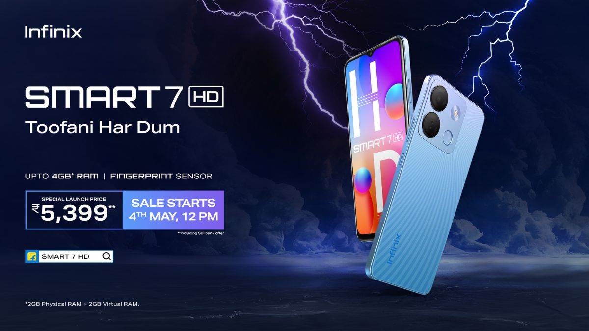 infinix smart 7 hd was launched in india know price features specifications first sale