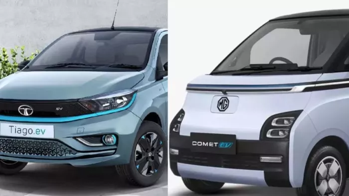 MG Comet EV Vs Tata Tiago EV, यहां देखे तुलना