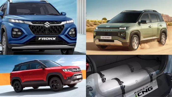 10 लाख रुपये से कम कीमत पर इन चार SUV में मिलती है CNG।