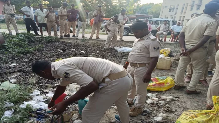 मधेपुरा में 1200 लीटर शराब जब्त की गई (जागरण)