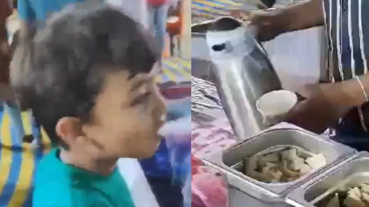 कर्नाटक में स्मोक बिस्कुट खाने से तड़पकर बच्चा हुआ बेहोश, पल भर में बदला मेले का मंजर, देखें Video