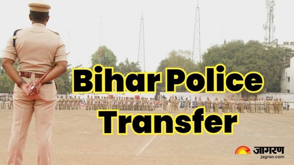 bihar police transfer 2025 major reshuffle of constables to inspectors planned