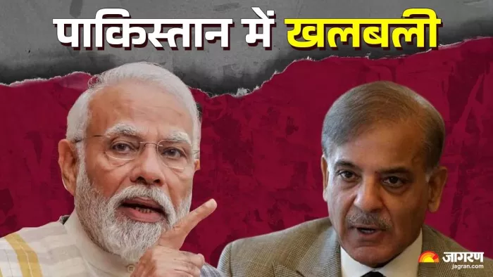 भारत के प्रधानमंत्री नरेंद्र मोदी और पाकिस्तान पीएम शहबाज शरीफ (Photo Jagran Graphics)