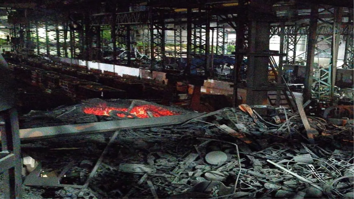 कानपुर देहात: रनियां में रेलवे उपकरण फैक्ट्री में भट्ठी फटने से श्रमिक की मौत, चार गंभीर, लोहा गलाते समय हुआ हादसा