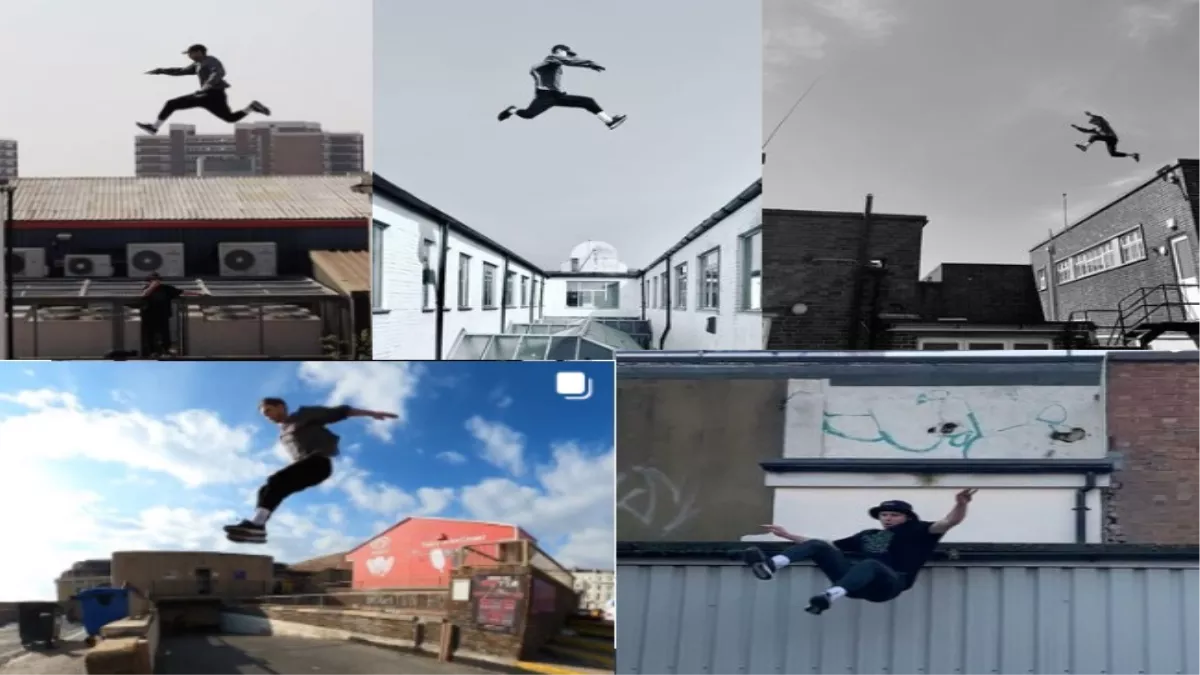 Viral Video: ऊंची ऊंची बिल्डिंगों पर आसानी से कूद जाता है ये शख्‍स, ये वायरल वीडियो आपके होश उड़ा देंगे