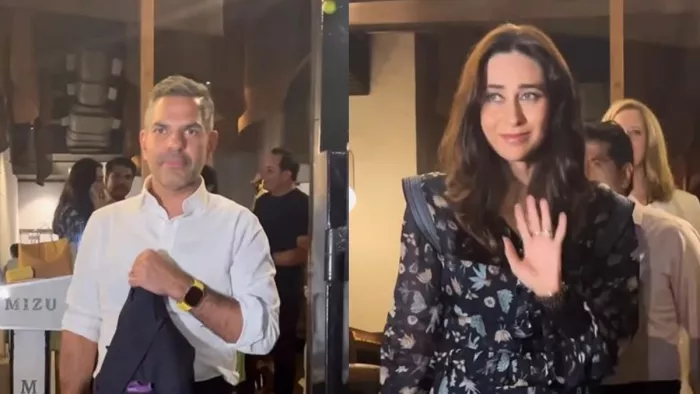 Karisma Kapoor spotted with ex husband Sanjay Kapur after enjoying dinner- Photo/Instagram