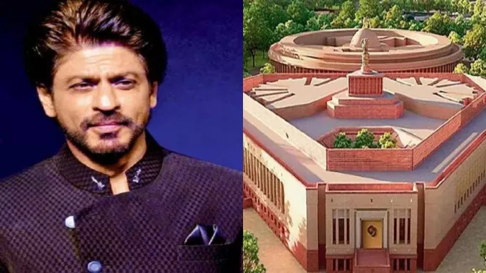 नए संसद भवन का वीडियो शेयर कर शाहरुख खान ने दी प्रतिक्रिया।