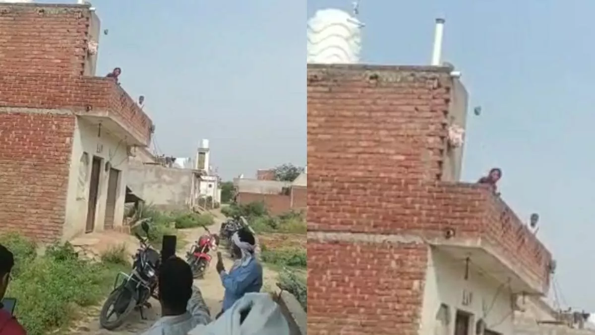UP News: बकाया बिजली का बिल वसूलने गई टीम पर महिला ने छत से बरसाई ईंटें, अधिकारियों ने बनाया वीडियो