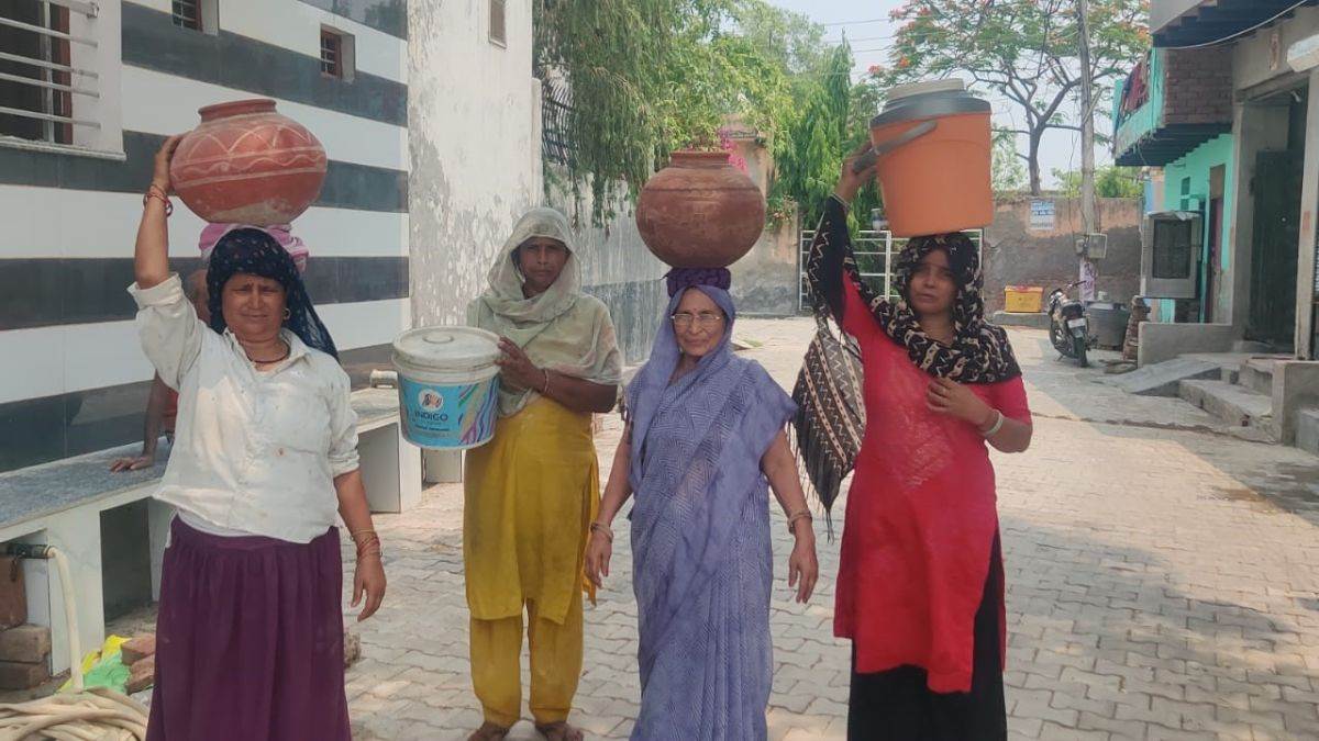 ncr palwal water crisis severe shortage amidst heatwave
