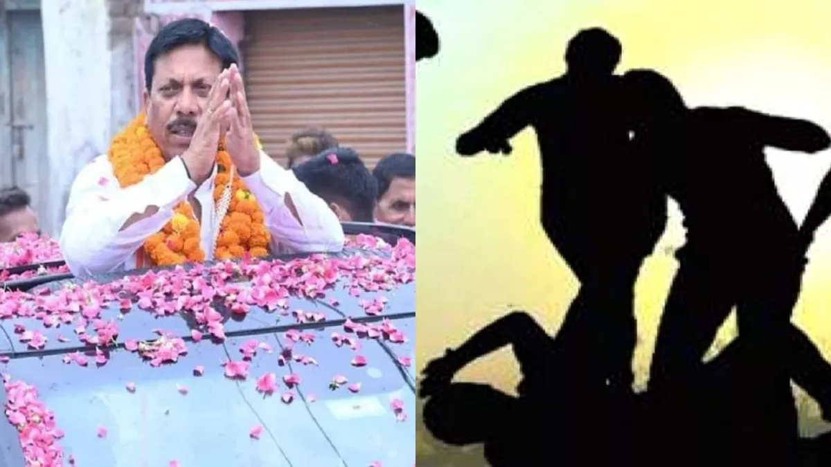 रामपुर उपचुनाव में घनश्याम लोधी की जीत की खुशी में मिठाई बांट रहे अब्दुल को सपा समर्थकों ने पीटा