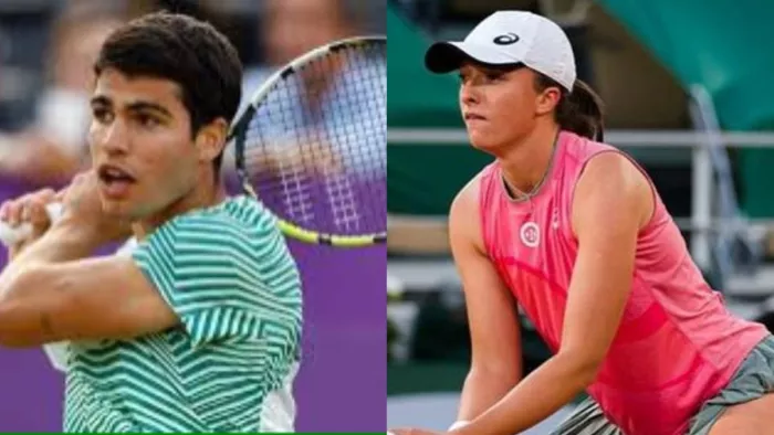 Carlos Alcaraz and Iga Swiatek clinch top spots for Wimbledon 2023