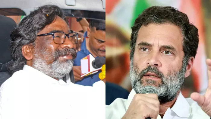 हेमंत सोरेन को राहुल गांधी ने किया फोन