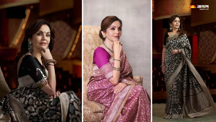 Nita Ambani ने इस बनारसी साड़ी को किया पसंद (Picture Courtesy: Instagram)