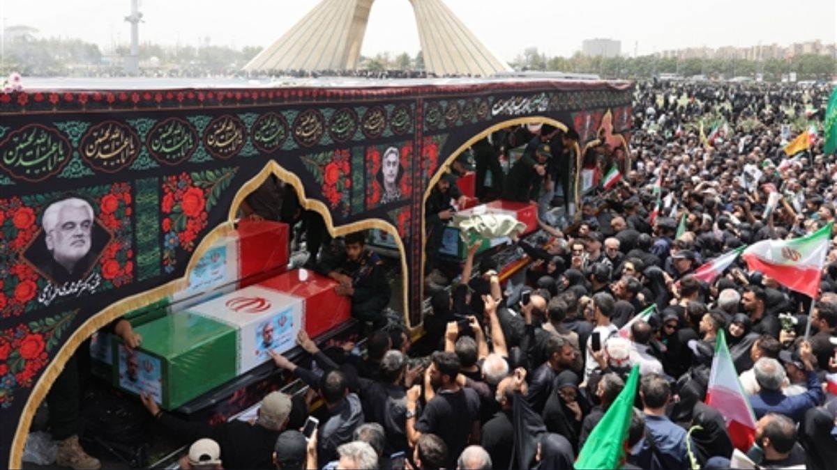 iran buries 60 military commanders nuclear scientists killed by israel