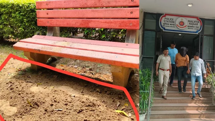 कॉलेज के बाहर मर्डर: राजधानी दिल्ली में दिनदहाड़े लड़की की रॉड से मारकर हत्या।