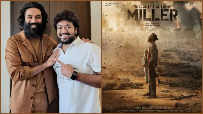 Actor Dhanush new movie Captain Miller Teaser. Photo- Mid day