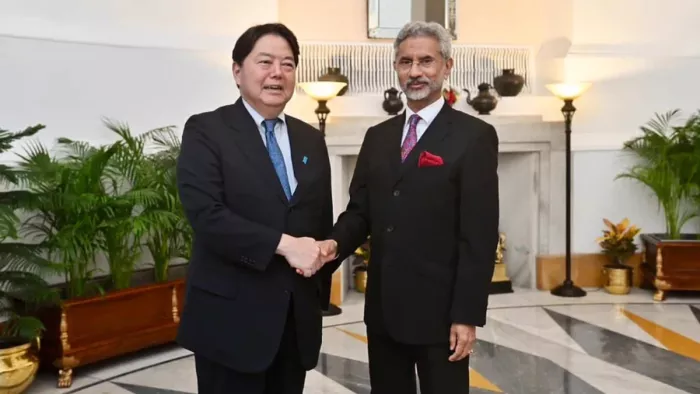 दो दिवसीय भारत दौरे पर जापानी विदेश मंत्री