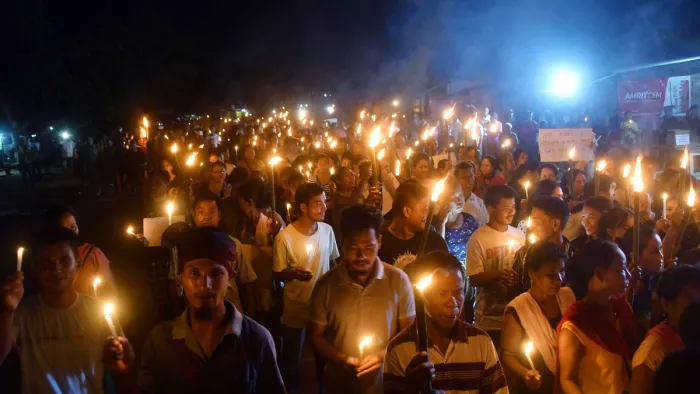 मैतेई और कुकी संगठनों से हो रही वार्ता (फोटो: एएनआई)