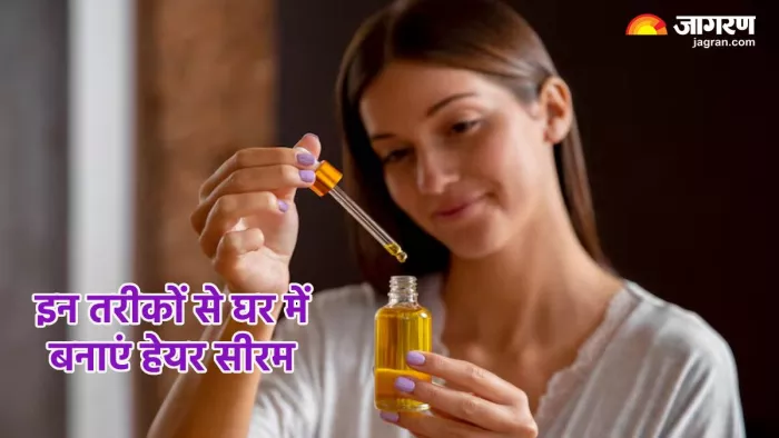 होममेड नेचुरल हेयर सीरम (Pic credit- freepik)