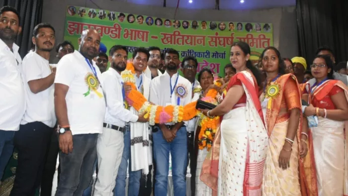 न्यू टाउन हॉल में जेबीकेएसएस का महासम्मेलन। फोटो- जागरण